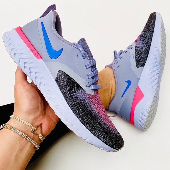 NIKE Odyssey React Flyknit Sneakers - Picture 1 of 8